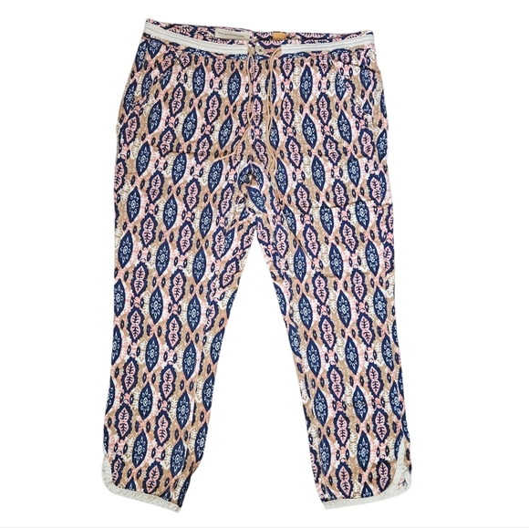 Pilcro & The Letterpress Paz Ikat Printed Jogger Pant Size 32 - Picture 4 of 14